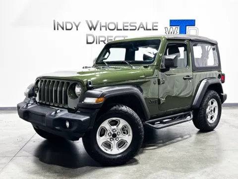 Green 2022 Jeep Wrangler Sport for sale in Carmel, IN