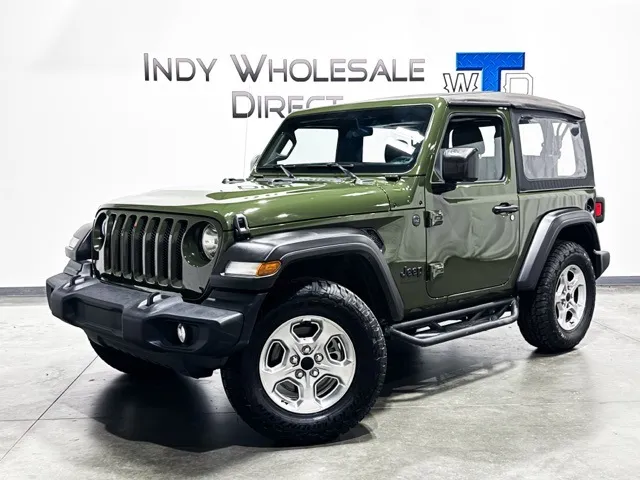 Green 2022 Jeep Wrangler Sport for sale in Carmel, IN