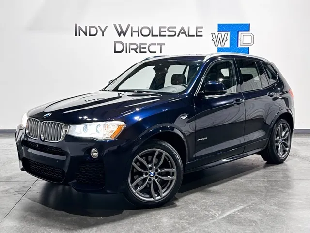 Black 2017 BMW X3 xDrive35i for sale in Carmel, IN