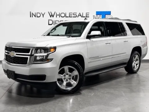 Silver 2015 Chevrolet Suburban LT for sale in Carmel, IN