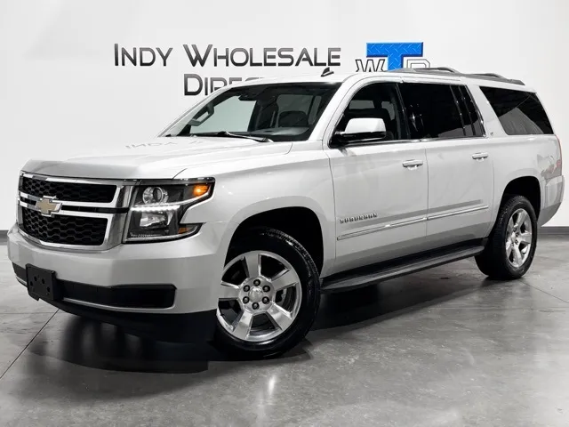 Silver 2015 Chevrolet Suburban LT for sale in Carmel, IN
