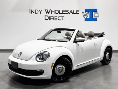 White 2015 Volkswagen Beetle 1.8T for sale in Carmel, IN