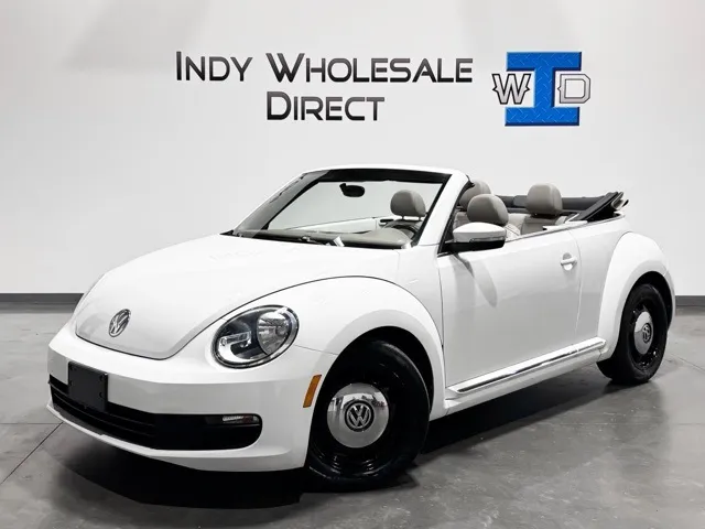 White 2015 Volkswagen Beetle 1.8T for sale in Carmel, IN