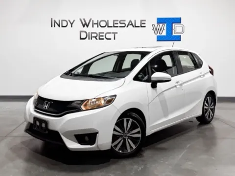 White 2016 Honda Fit EX for sale in Carmel, IN