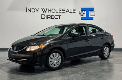 Black 2013 Honda Civic LX for sale in Carmel, IN