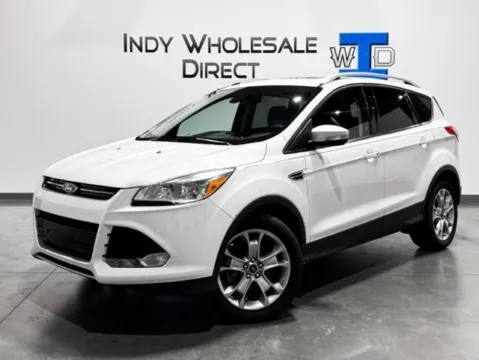 White 2015 Ford Escape Titanium for sale in Carmel, IN