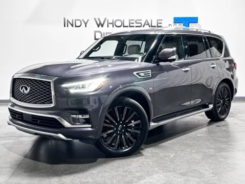 Gray 2019 INFINITI QX80 Limited for sale in Carmel, IN