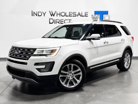White 2016 Ford Explorer Limited for sale in Carmel, IN