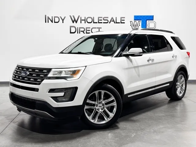White 2016 Ford Explorer Limited for sale in Carmel, IN