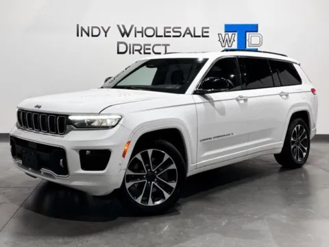 White 2021 Jeep Grand Cherokee L Overland for sale in Carmel, IN