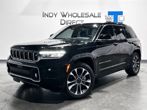 Black 2023 Jeep Grand Cherokee Overland for sale in Carmel, IN