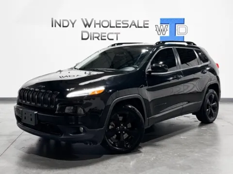 Black 2018 Jeep Cherokee Latitude for sale in Carmel, IN