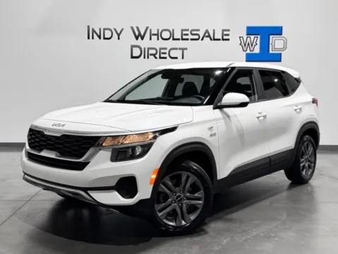 White 2022 Kia Seltos LX for sale in Carmel, IN