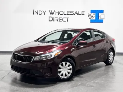 Red 2017 Kia Forte LX for sale in Carmel, IN