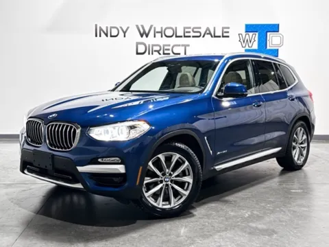 Blue 2018 BMW X3 xDrive30i for sale in Carmel, IN