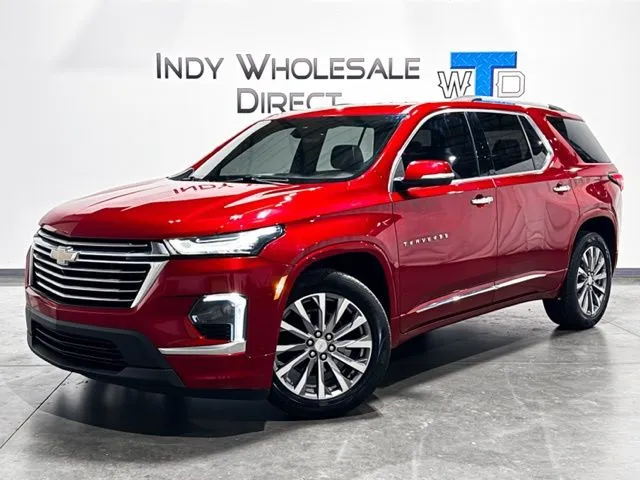 Red 2023 Chevrolet Traverse Premier for sale in Carmel, IN