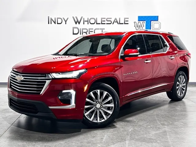 Red 2023 Chevrolet Traverse Premier for sale in Carmel, IN