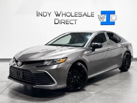 Gray 2021 Toyota Camry LE for sale in Carmel, IN