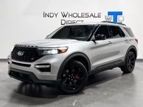 Silver 2022 Ford Explorer ST for sale in Carmel, IN