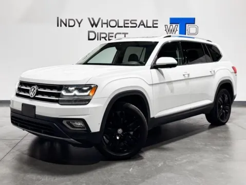 White 2019 Volkswagen Atlas SEL Premium for sale in Carmel, IN