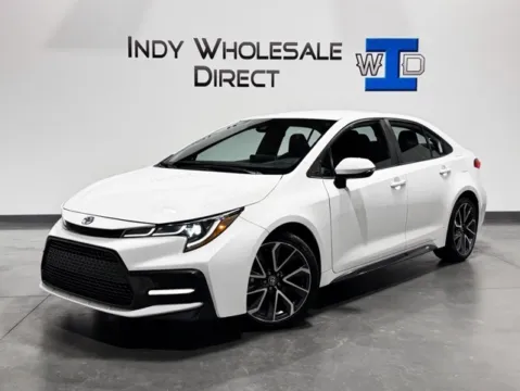 White 2021 Toyota Corolla SE for sale in Carmel, IN