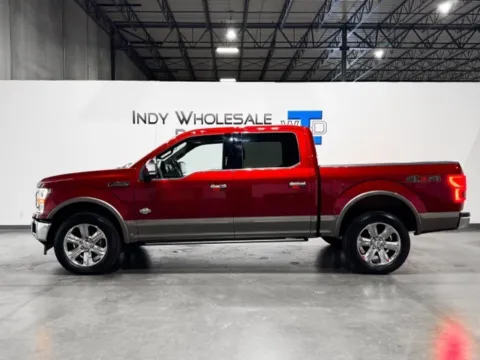 Red 2018 Ford F-150 King Ranch for sale in Carmel, IN