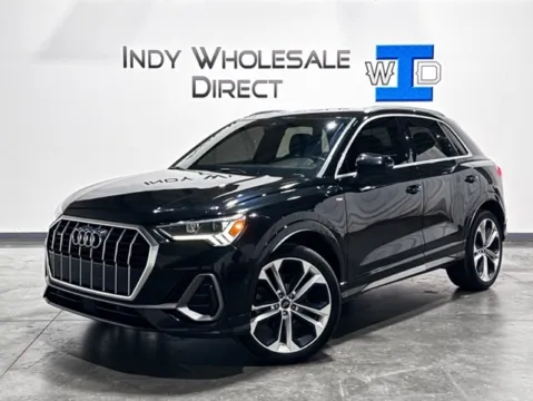 Black 2020 Audi Q3 Prestige S line for sale in Carmel, IN