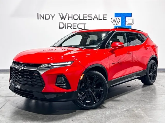 Red 2022 Chevrolet Blazer RS for sale in Carmel, IN