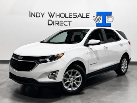 White 2021 Chevrolet Equinox LT for sale in Carmel, IN