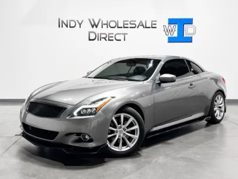 Gray 2015 INFINITI Q60 for sale in Carmel, IN