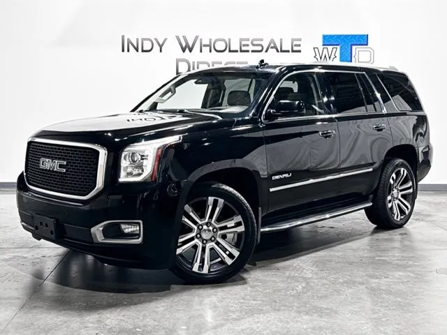 Black 2017 GMC Yukon Denali for sale in Carmel, IN