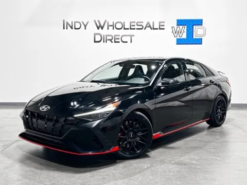 Black 2023 Hyundai Elantra N for sale in Carmel, IN