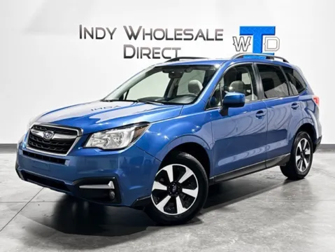Blue 2017 Subaru Forester 2.5i Premium for sale in Carmel, IN