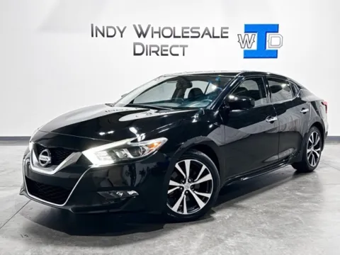 Black 2016 Nissan Maxima 3.5 S for sale in Carmel, IN
