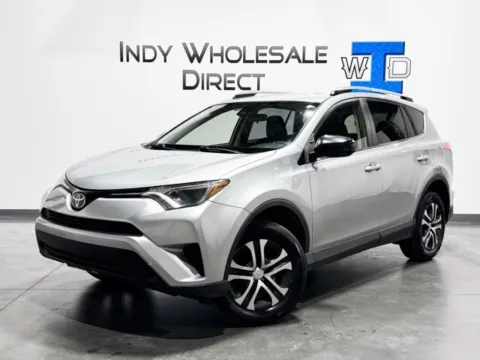 Silver 2018 Toyota RAV4 LE for sale in Carmel, IN
