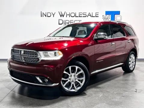 Red 2018 Dodge Durango Citadel for sale in Carmel, IN
