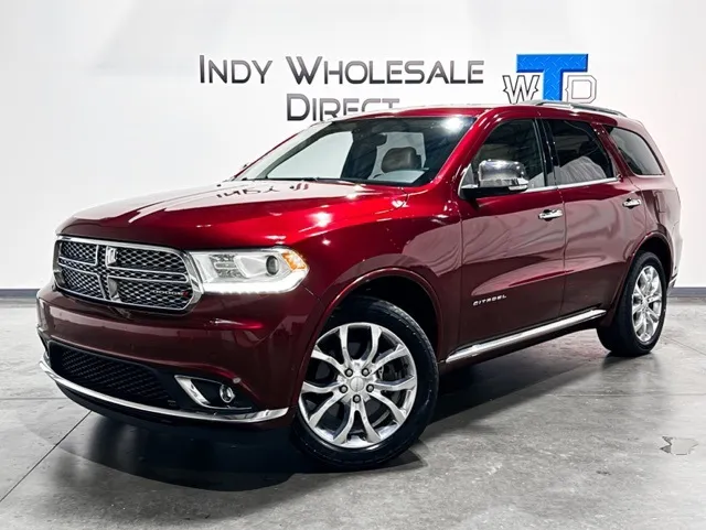 Red 2018 Dodge Durango Citadel for sale in Carmel, IN