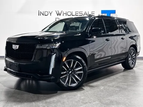 Black 2022 Cadillac Escalade ESV Sport Platinum for sale in Carmel, IN