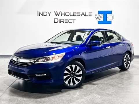 Blue 2017 Honda Accord Hybrid for sale in Carmel, IN