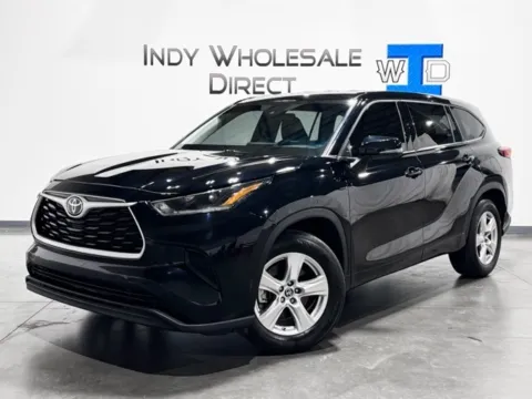 Black 2021 Toyota Highlander L for sale in Carmel, IN