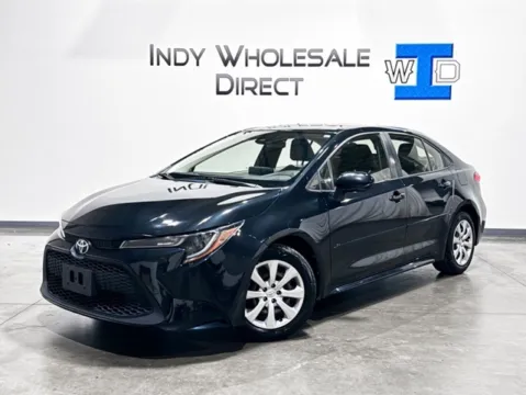 Blue 2020 Toyota Corolla LE for sale in Carmel, IN