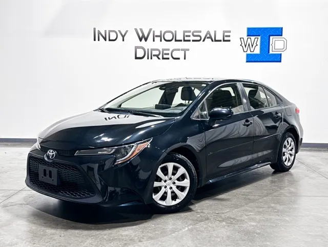 Black 2020 Toyota Corolla LE for sale in Carmel, IN