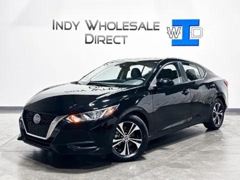 Black 2022 Nissan Sentra SV for sale in Carmel, IN