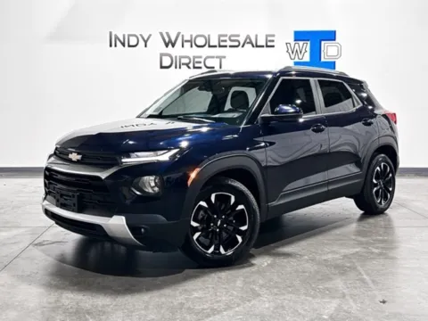 Blue 2021 Chevrolet TrailBlazer LT for sale in Carmel, IN