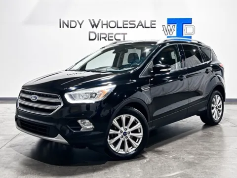 Black 2017 Ford Escape Titanium for sale in Carmel, IN