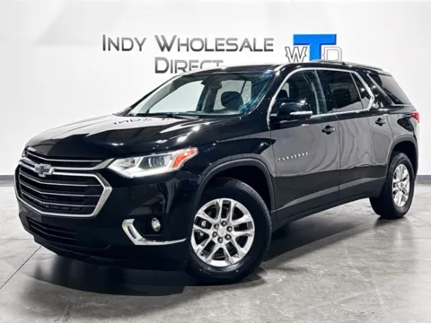 Black 2020 Chevrolet Traverse LT for sale in Carmel, IN