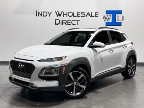 White 2018 Hyundai Kona Limited for sale in Carmel, IN
