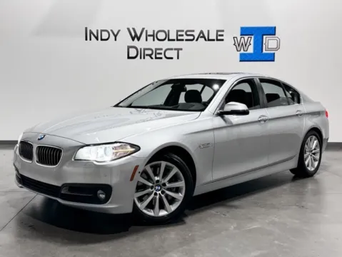 Silver 2016 BMW 5 Series 535i xDrive for sale in Carmel, IN