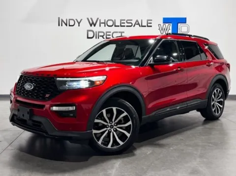 Red 2020 Ford Explorer ST for sale in Carmel, IN