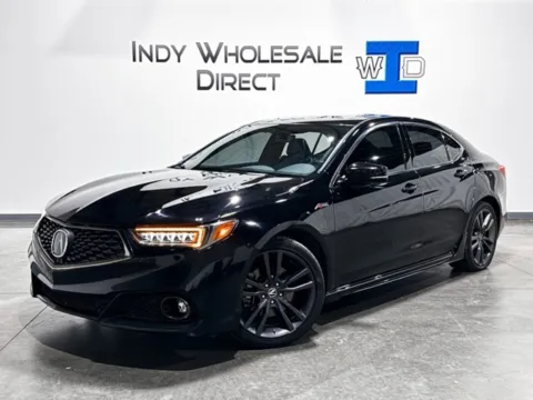 Black 2020 Acura TLX 2.4L A-Spec Pkg for sale in Carmel, IN